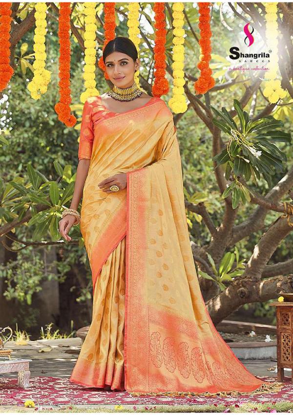 Shangrila Jyoti Silk Designer Weaving Wedding Wear Saree 